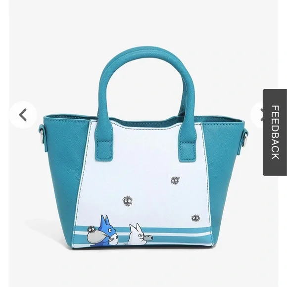 NWT Studio Ghibli My Neighbor Totoro Mini Satchel Bag - Picture 2 of 4